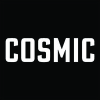 Cosmic logo - Similar company to Tim Robotoid