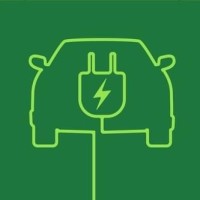 The EV Company logo - Similar company to Volt Time