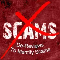 De-Reviews.com logo - Similar company to Scam Detector