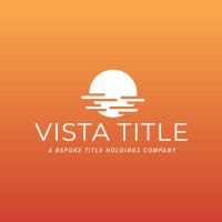 Vista Title logo - Similar company to B&B Title Operations