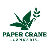 Paper Crane Cannabis logo - Similar company to Clebby'S