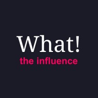 What the Influence logo - Similar company to Gtl - Greenwolf Tech Labs