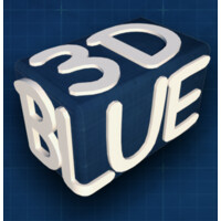 3D Blue logo - Similar company to 3D Corner - 3D Visualization Studio