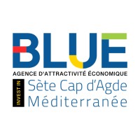Blue | Invest in Sète Cap d'Agde Méditerranée logo - Similar company to La Palanquée