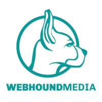 Webhound Media logo - Similar company to Popcorn Design London