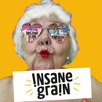 Insane Grain logo - Similar company to Howdah Snacks