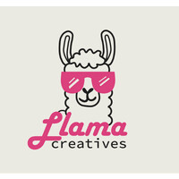 Llama Creatives logo - Similar company to Velour - Luxury Dark Chocolates