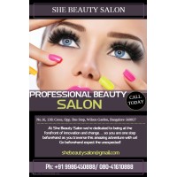 She Beauty Salon and Academy logo - Similar company to Ghostbond Uk