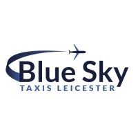 Blue Sky Taxis Leicester logo - Similar company to Globe Taxis Ltd - Leighton Buzzard Taxi