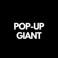 Pop-Up Giant logo - Similar company to Encore Auctions