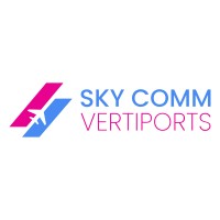 Sky Comm Vertiports logo - Similar company to Aéroprivé