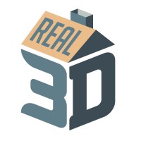 Real 3D logo - Similar company to Real 3D Space