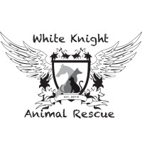 White Knight Animal Rescue logo - Similar company to Deathrow Unchained Animal Rescue