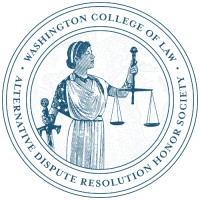 Washington College of Law Alternative Dispute Resolution Honor Society logo - Similar company to Syracuse Law Travis H.D. Lewin Advocacy Honor Society