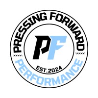 Pressing Forward Performance logo - Similar company to Cornell Ux Design Club (Cuxd)