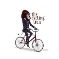 The Cycling Lion
