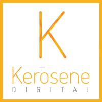 Kerosene Digital logo - Similar company to The Blank Canvas
