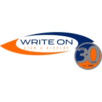 Write On Signs logo - Similar company to Gigabit Sales And Rental
