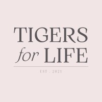 Tigers For Life logo - Similar company to Just Cause Apparel