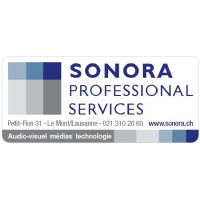 Sonora SA - Produits audio-visuels professionnels et grand public logo - Similar company to Technicongres Engineering Sa
