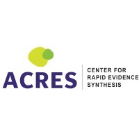 Center for Rapid Evidence Synthesis (ACRES) logo - Similar company to Future Evidence Foundation