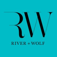 River + Wolf logo - Similar company to Brian White Design