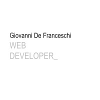 Giovanni De Franceschi WEB DEVELOPER logo - Similar company to Chimpare