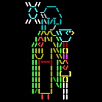 Boi - Ascii Art and Animation logo - Similar company to Oregon Cartoon Project