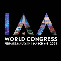 The 45th IAA World Congress logo - Similar company to Cryptofund