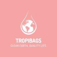 Tropibags - Fashionable handmade bags and accessories made from recycled plastic pollution. logo - Similar company to Discoverer® Recycled Plastic Core Trays