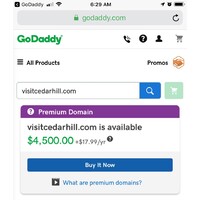 Visit Cedar Hill logo - Similar company to Visit Pigeon Forge