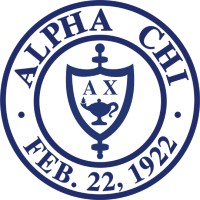 Alpha Chi National College Honor Society logo - Similar company to Accretive Commerce