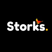 Storks logo - Similar company to Newtechkids