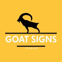 Goat Signs logo - Similar company to Prime Signs Creative F.X
