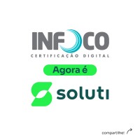 Infoco Agora é Soluti logo - Similar company to Certdata Certificadora Digital