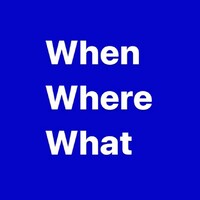 When Where What logo - Similar company to Do512