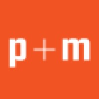 Poulin + Morris logo - Similar company to Milkshake Studio
