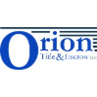 ORION TITLE & ESCROW LLC logo - Similar company to M1 Data & Analytics