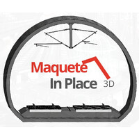 Maquete in Place 3D logo - Similar company to First Phoenix Studio
