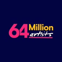 64 Million Artists logo - Similar company to Fipp - Connecting Global Media