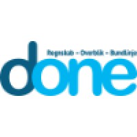 done  |  regnskab - overblik - bundlinie logo - Similar company to Decimo Regnskab