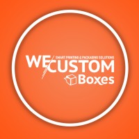 We Custom Boxes logo - Similar company to Jiangsu Yibo Color Printing & Packaging Co., Ltd.