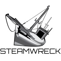 SteamWreck logo - Similar company to Cyberdeck Games