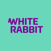 WHITE RABBIT logo - Similar company to Moochie Frozen Yogurt