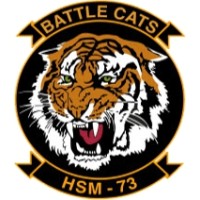 Helicopter Maritime Strike Squadron (HSM) 73 “BattleCats” logo - Similar company to Naval Air Training Command