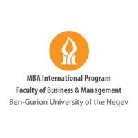 MBA International program at BGU logo - Similar company to Hebrew University Business School - International Mba