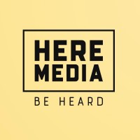 Here Media logo - Similar company to Here! Media