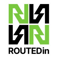 Routed In logo - Similar company to Art Fairs Service