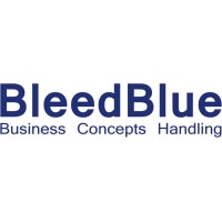 BleedBlue logo - Similar company to Blue Goat Marketing, Llc.