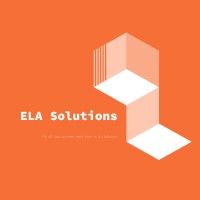 ELA Solutions logo - Similar company to Skyglue Inc.